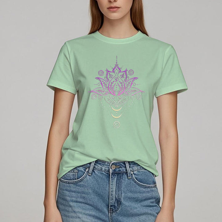 Olivenorma OM Lotus Flower T-Shirt