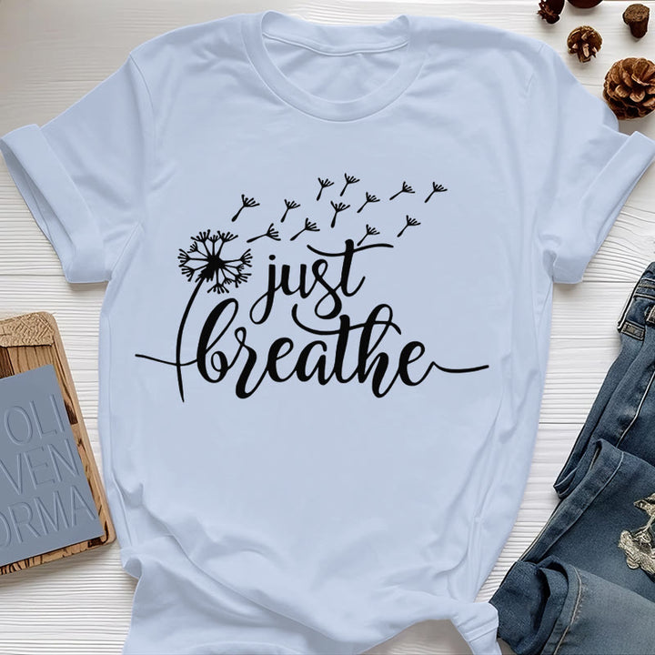 Olivenorma Just Breathe Dandelion T-shirt