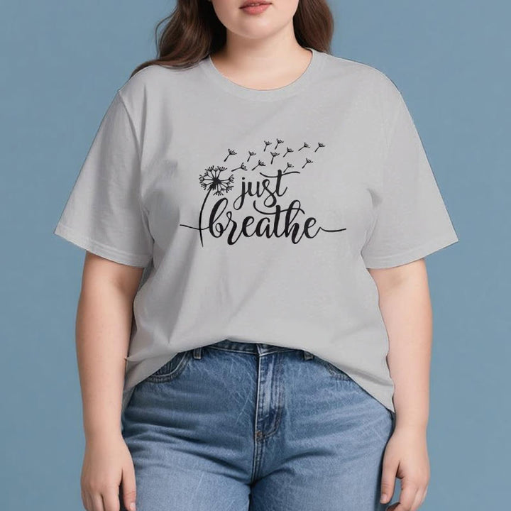 Olivenorma Just Breathe Dandelion T-shirt