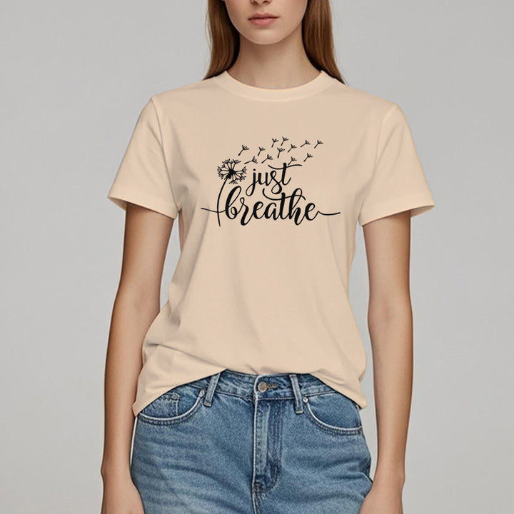 Olivenorma Just Breathe Dandelion T-shirt
