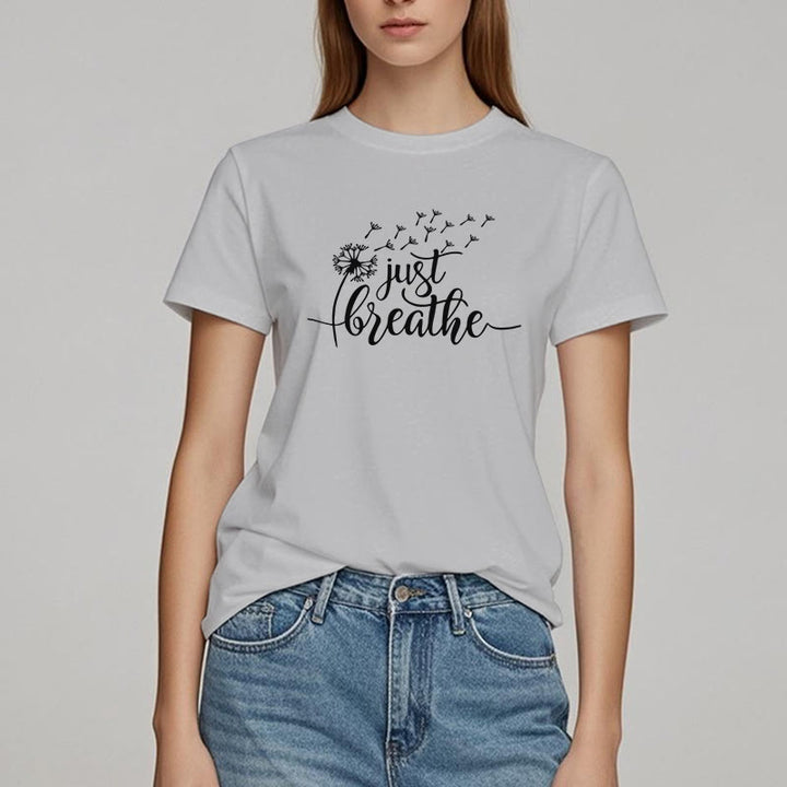 Olivenorma Just Breathe Dandelion T-shirt