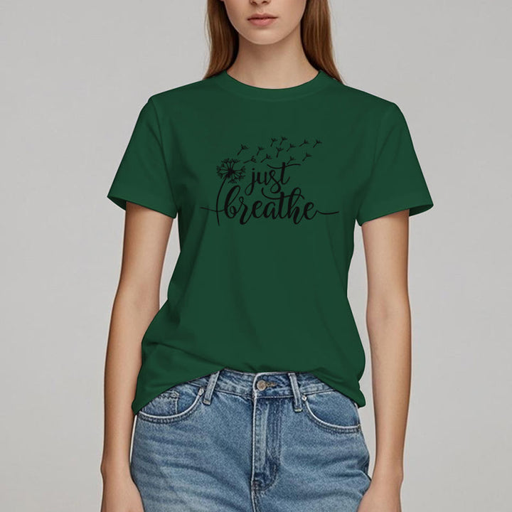 Olivenorma Just Breathe Dandelion T-shirt