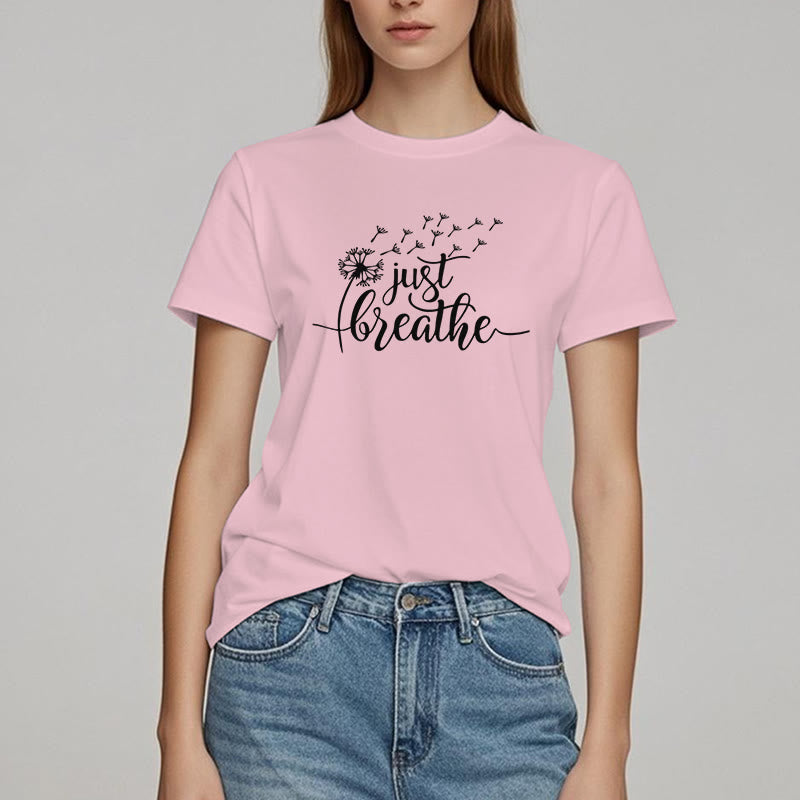 Olivenorma Just Breathe Dandelion T-shirt