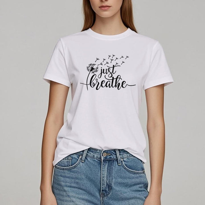 Olivenorma Just Breathe Dandelion T-shirt