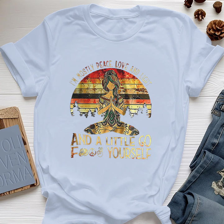 Olivenorma Mostly Peace T-Shirt