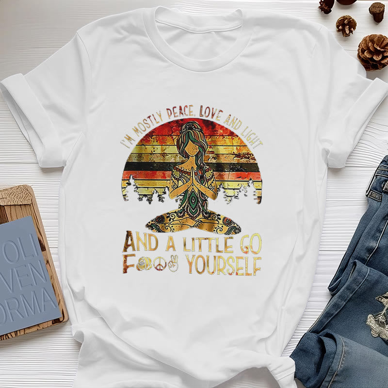 Olivenorma Mostly Peace T-Shirt