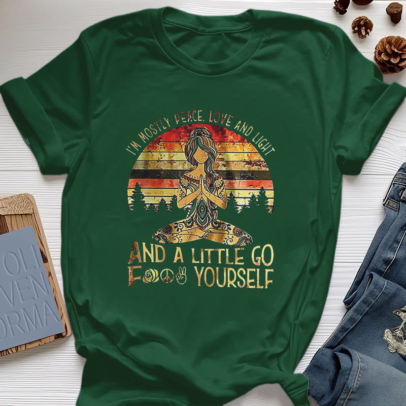 Olivenorma Mostly Peace T-Shirt