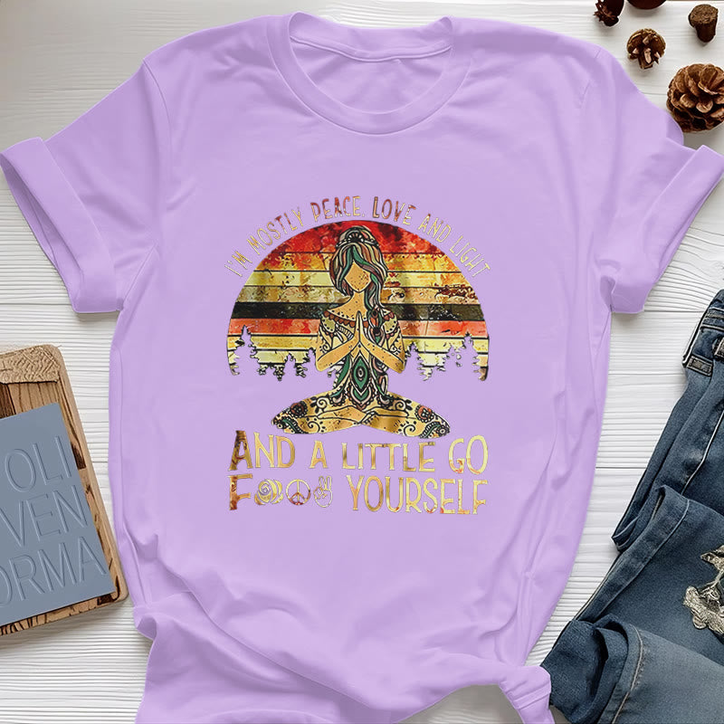 Olivenorma Mostly Peace T-Shirt