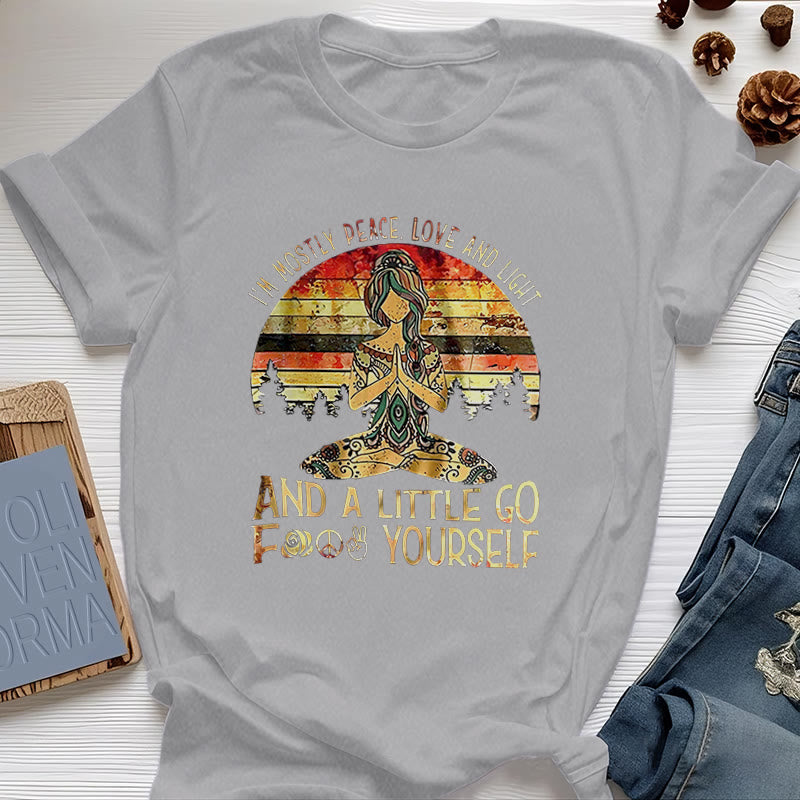 Olivenorma Mostly Peace T-Shirt