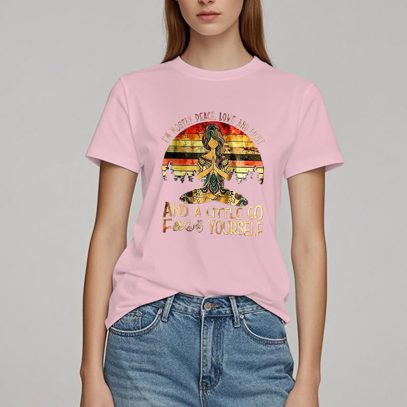 Olivenorma Mostly Peace T-Shirt