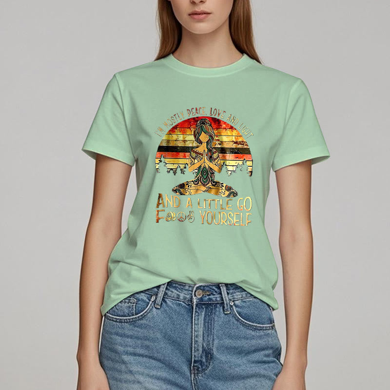 Olivenorma Mostly Peace T-Shirt