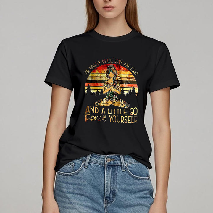 Olivenorma Mostly Peace T-Shirt