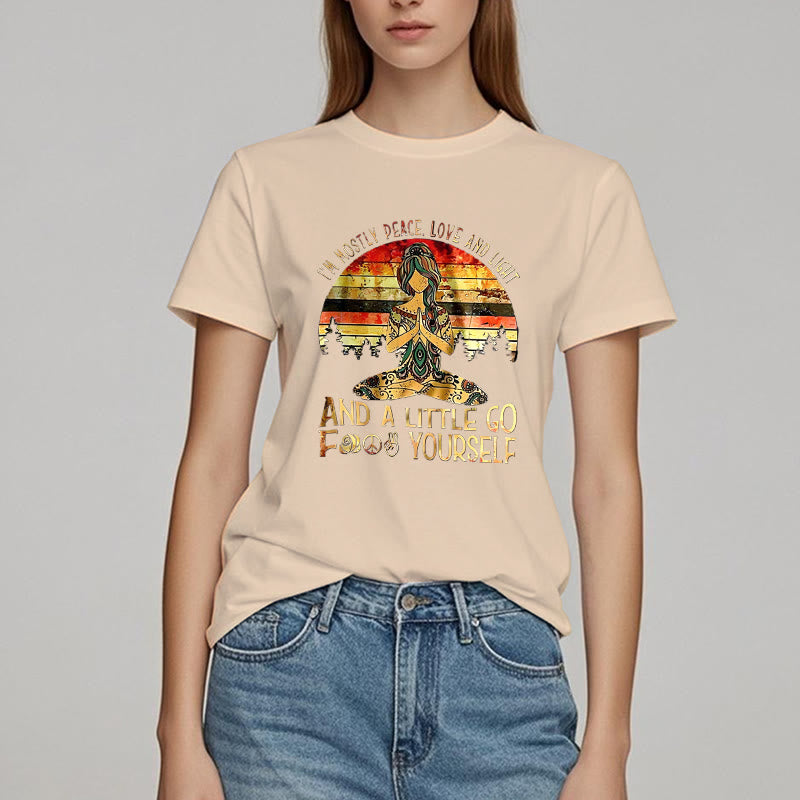 Olivenorma Mostly Peace T-Shirt