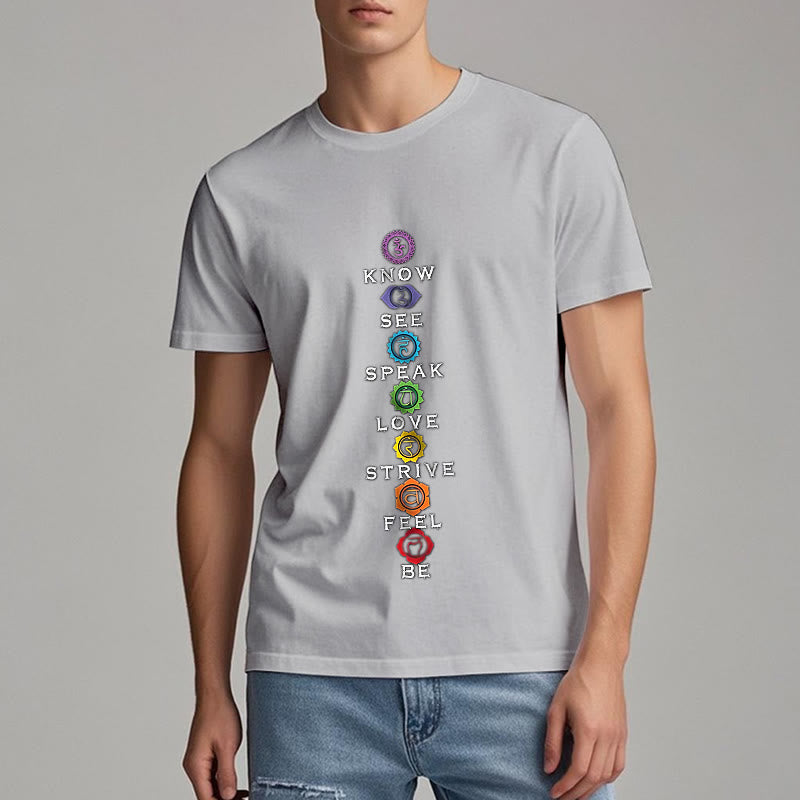 Olivenorma Chakra List Tantric Hinduism T-Shirt