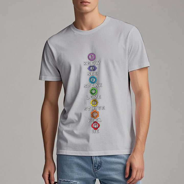 Olivenorma Chakra List Tantric Hinduism T-Shirt
