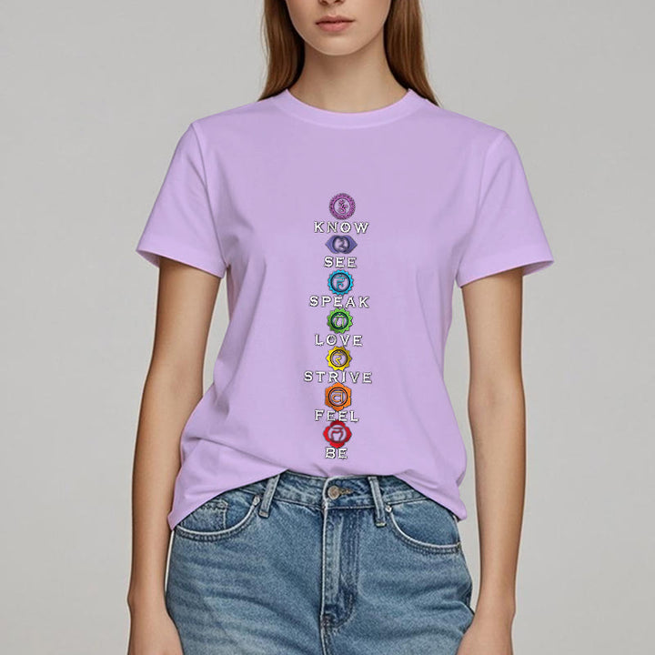 Olivenorma Chakra List Tantric Hinduism T-Shirt