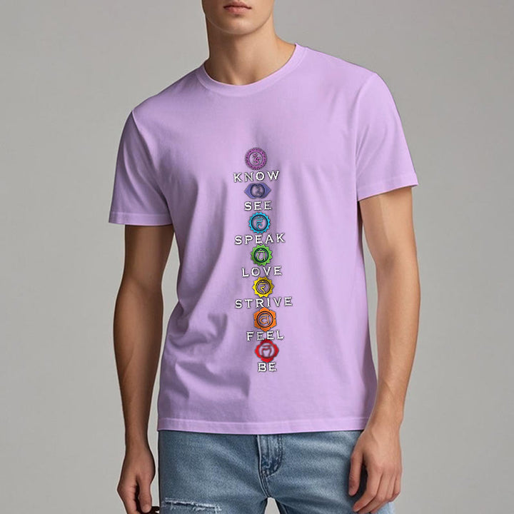 Olivenorma Chakra List Tantric Hinduism T-Shirt