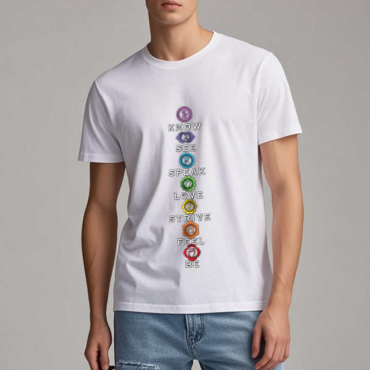 Olivenorma Chakra List Tantric Hinduism T-Shirt