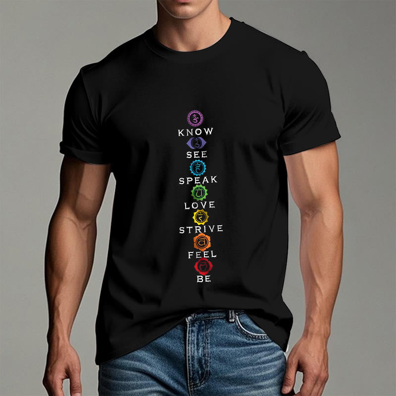 Olivenorma Chakra List Tantric Hinduism T-Shirt
