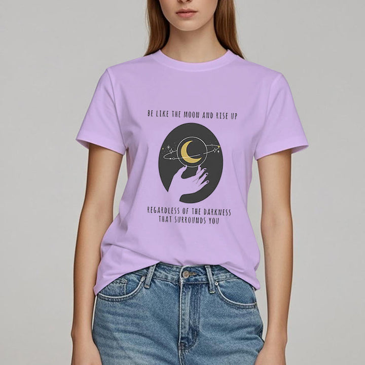 Olivenorma Be Like The Moon T-Shirt