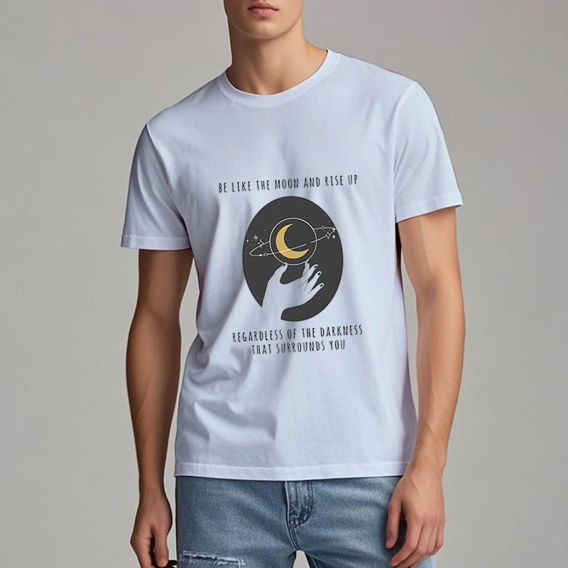 Olivenorma Be Like The Moon T-Shirt