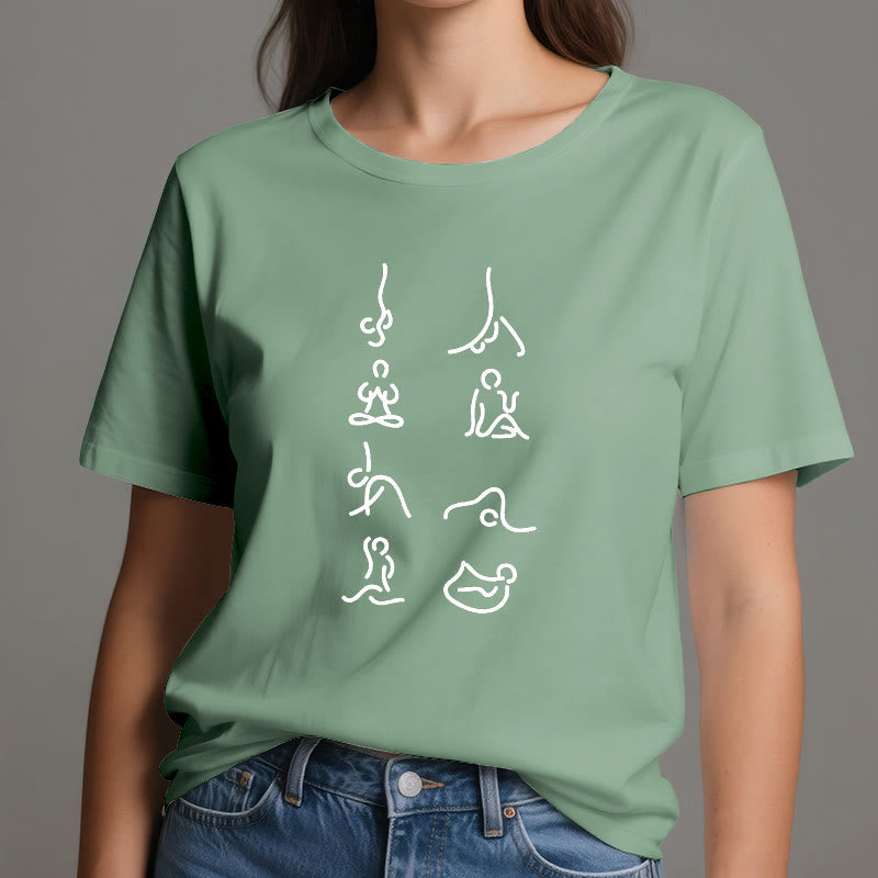 Olivenorma Yoga Meditation Moves T-Shirt