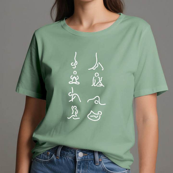 Olivenorma Yoga Meditation Moves T-Shirt