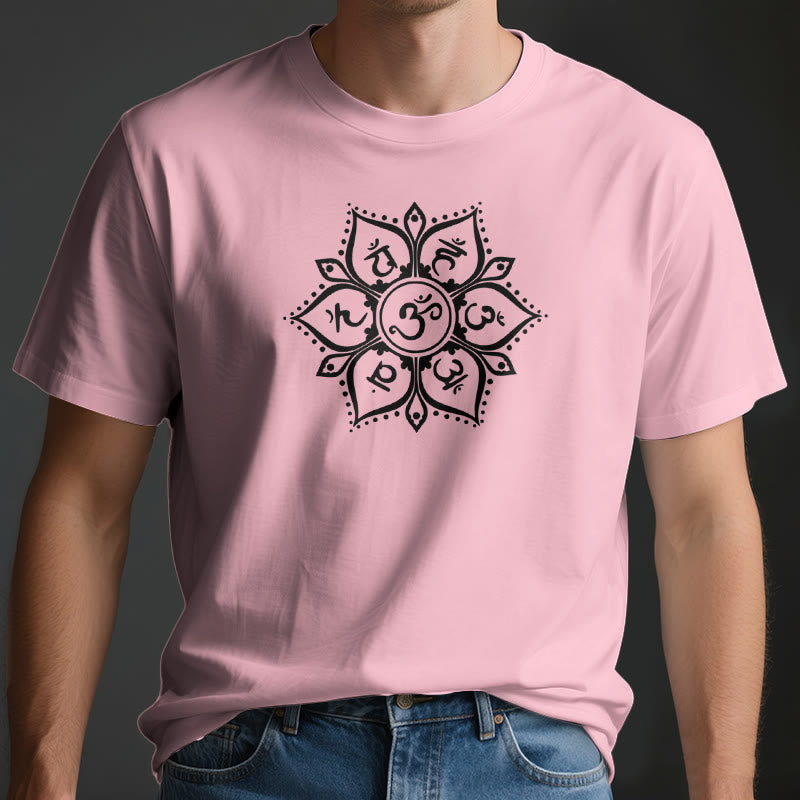 Olivenorma Seven Chakra Symbols T-Shirt