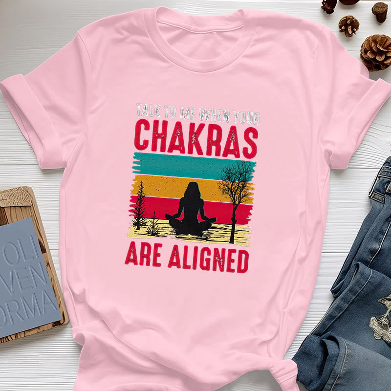 Olivenorma "Talk To Me When Your Chakras are Aligned" T-Shirt