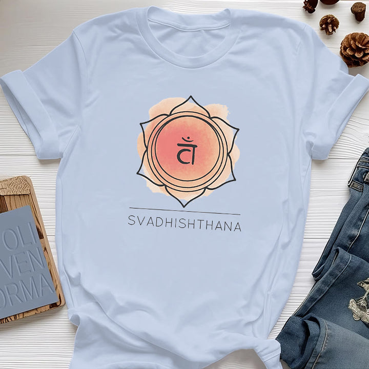 Olivenorma Orange Sacral Chakra Yoga T-Shirt