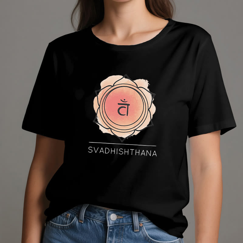 Olivenorma Orange Sacral Chakra Yoga T-Shirt