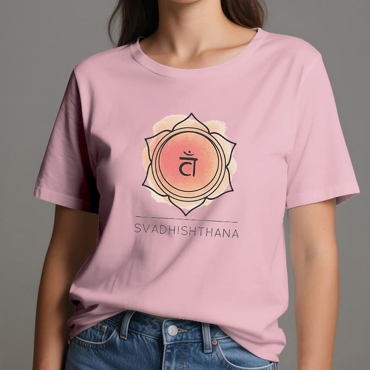 Olivenorma Orange Sacral Chakra Yoga T-Shirt