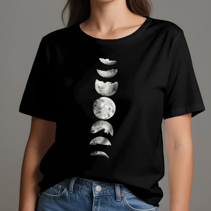 Olivenorma Moon Phase Meditation T-Shirt