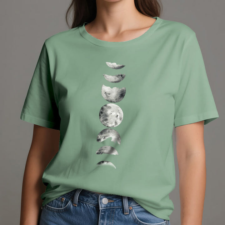 Olivenorma Moon Phase Meditation T-Shirt