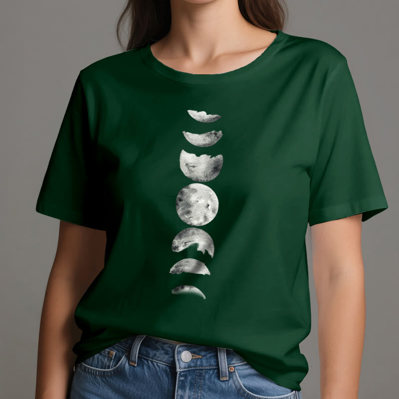 Olivenorma Moon Phase Meditation T-Shirt