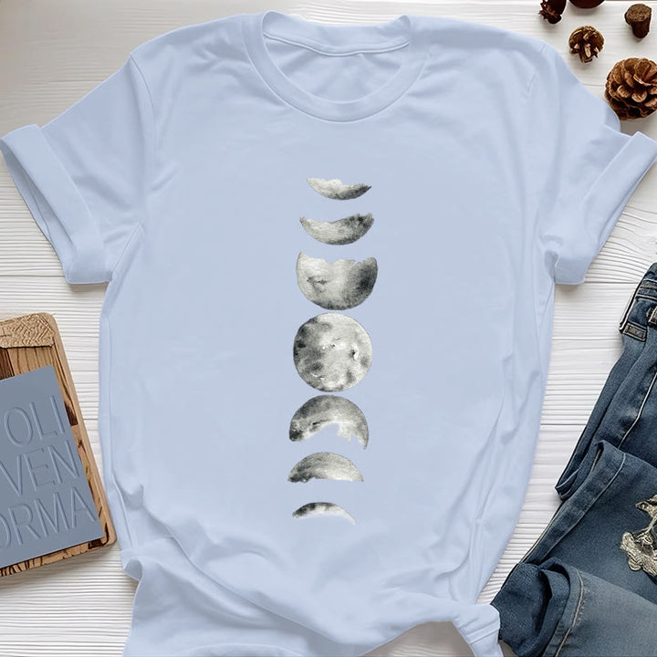 Olivenorma Moon Phase Meditation T-Shirt
