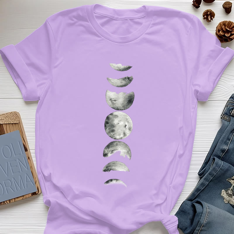 Olivenorma Moon Phase Meditation T-Shirt