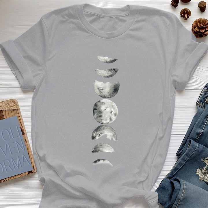 Olivenorma Moon Phase Meditation T-Shirt