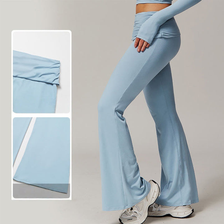 Olivenorma High-Waist Flare Workout Pants