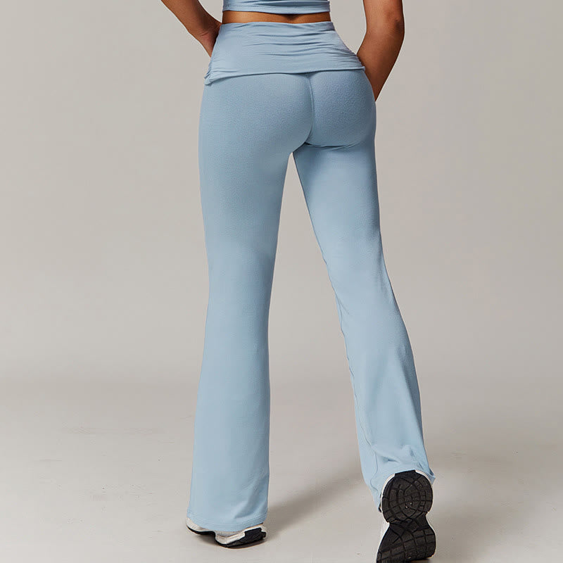 Olivenorma High-Waist Flare Workout Pants