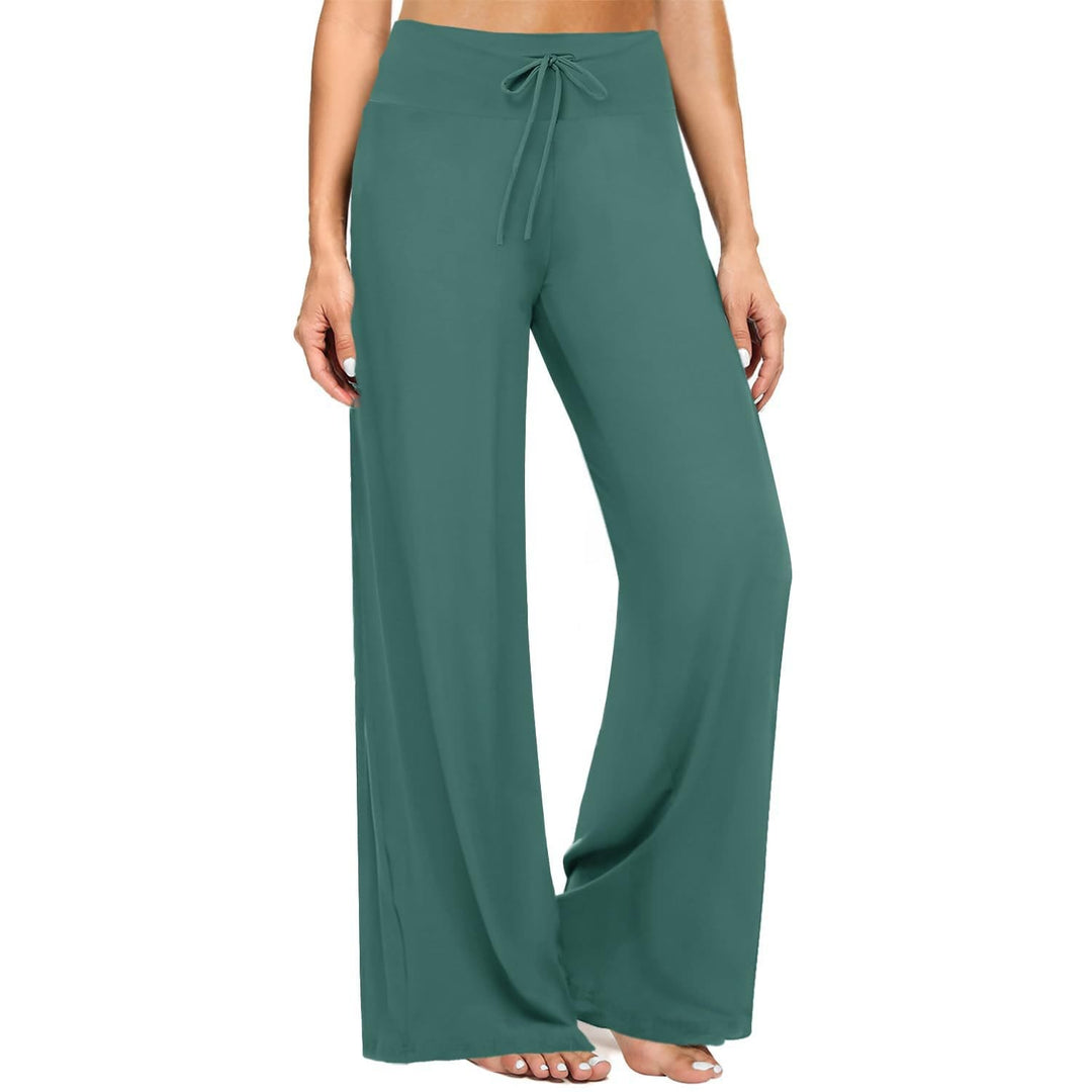 Olivenorma Women's Pajama Pants Soft Comfy Lounge Pants - Dark Green - XXL - image 8