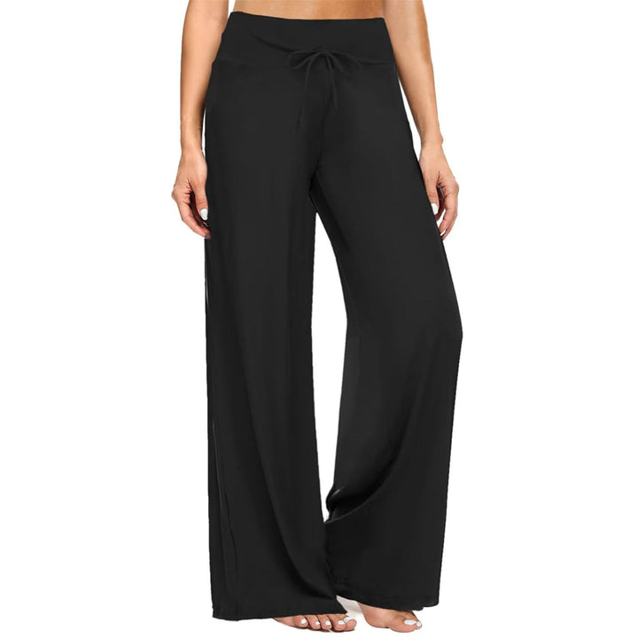 Olivenorma Women's Pajama Pants Soft Comfy Lounge Pants - Black - XXL - image 9