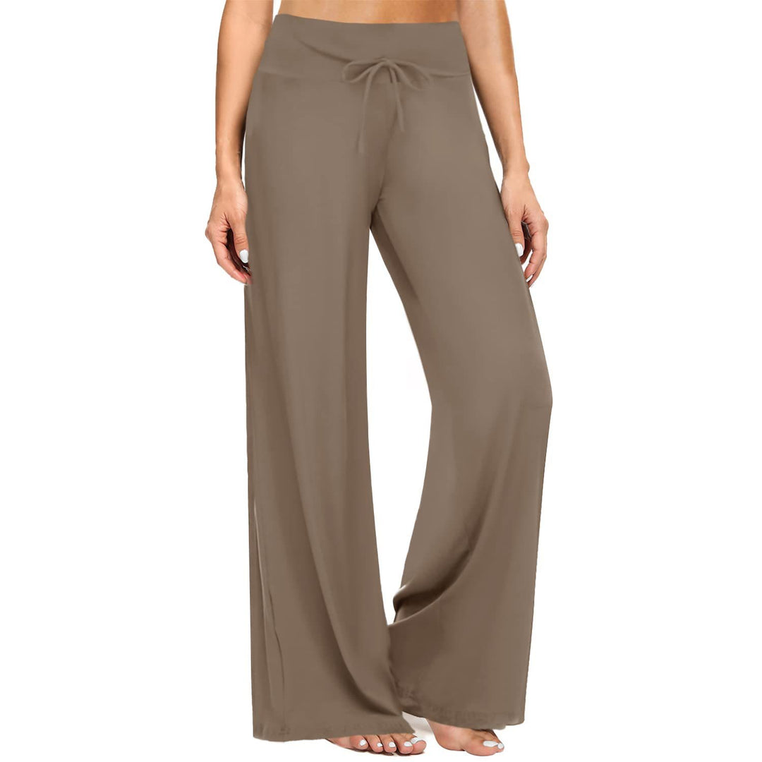 Olivenorma Women's Pajama Pants Soft Comfy Lounge Pants - Khaki - XXL - image 5