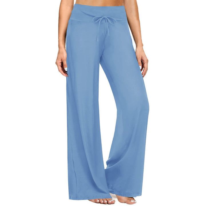 Olivenorma Women's Pajama Pants Soft Comfy Lounge Pants - Light Blue - XXL - image 7