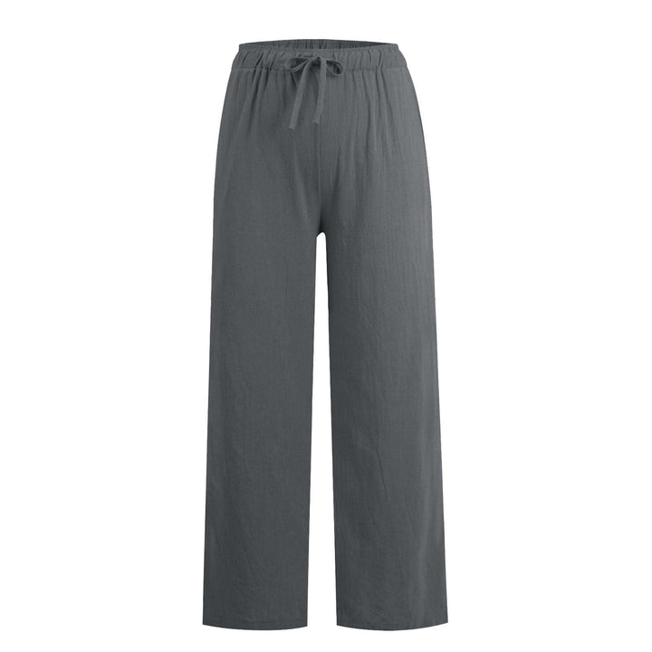 Olivenorma Women's Cotton Linen Wide Leg Pants