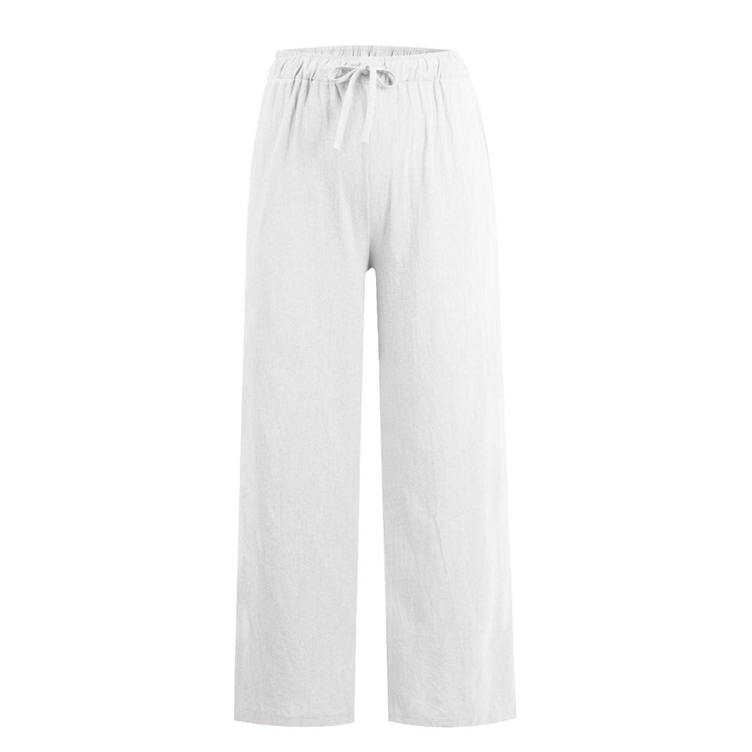 Olivenorma Women's Cotton Linen Wide Leg Pants