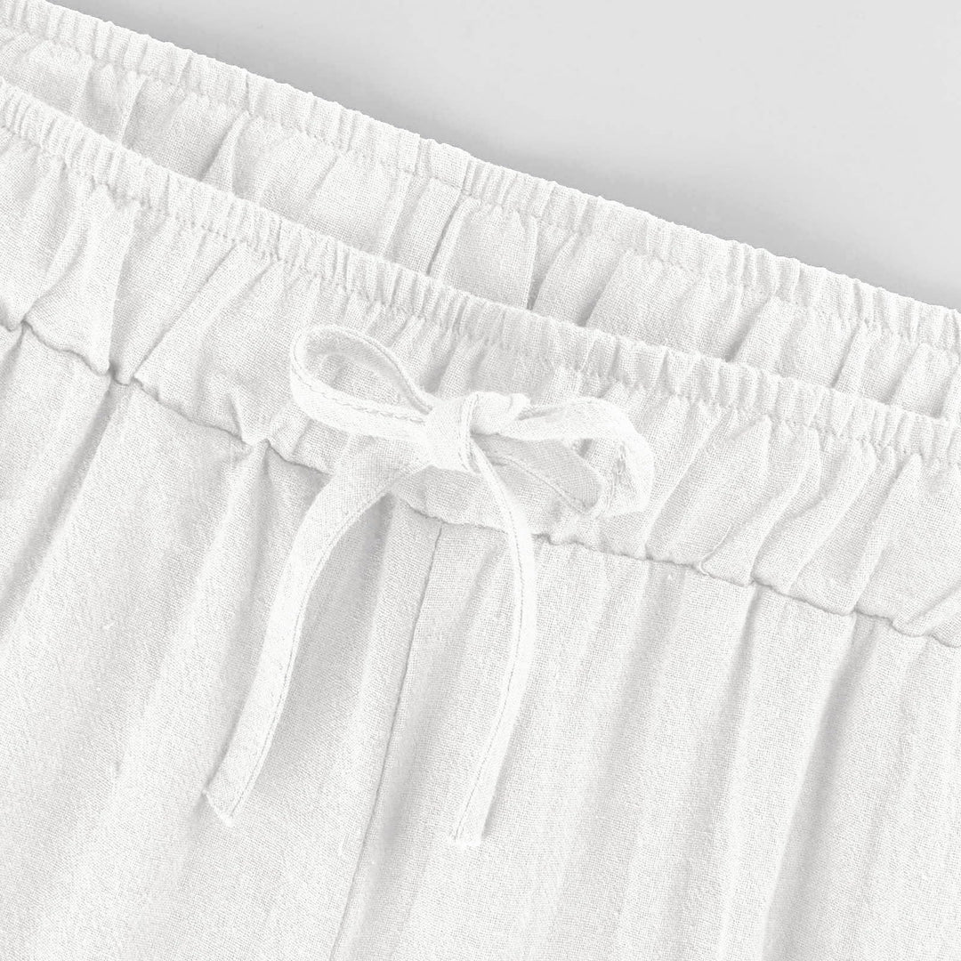 Olivenorma Women's Cotton Linen Wide Leg Pants