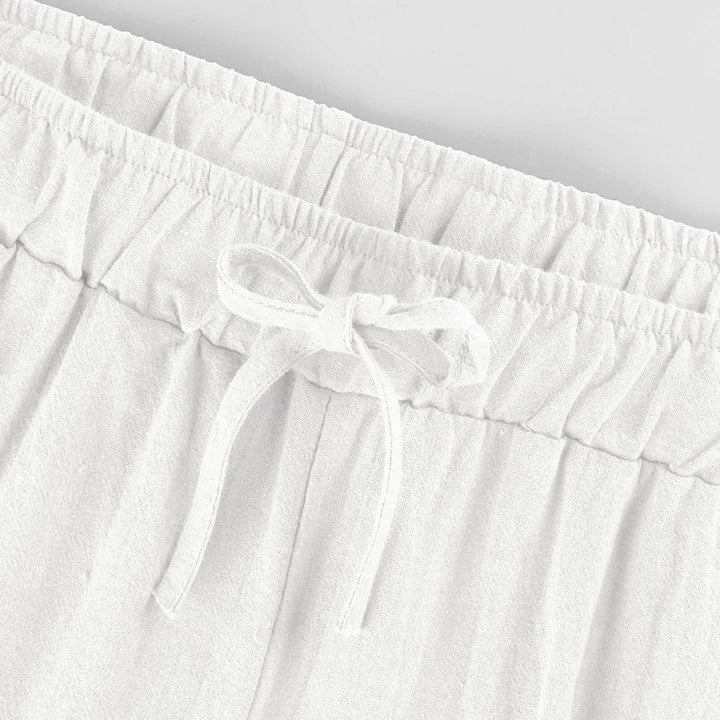 Olivenorma Women's Cotton Linen Wide Leg Pants