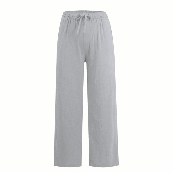 Olivenorma Women's Cotton Linen Wide Leg Pants