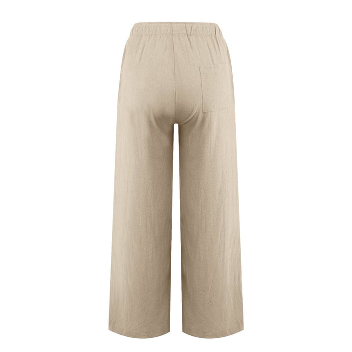 Olivenorma Women's Cotton Linen Wide Leg Pants